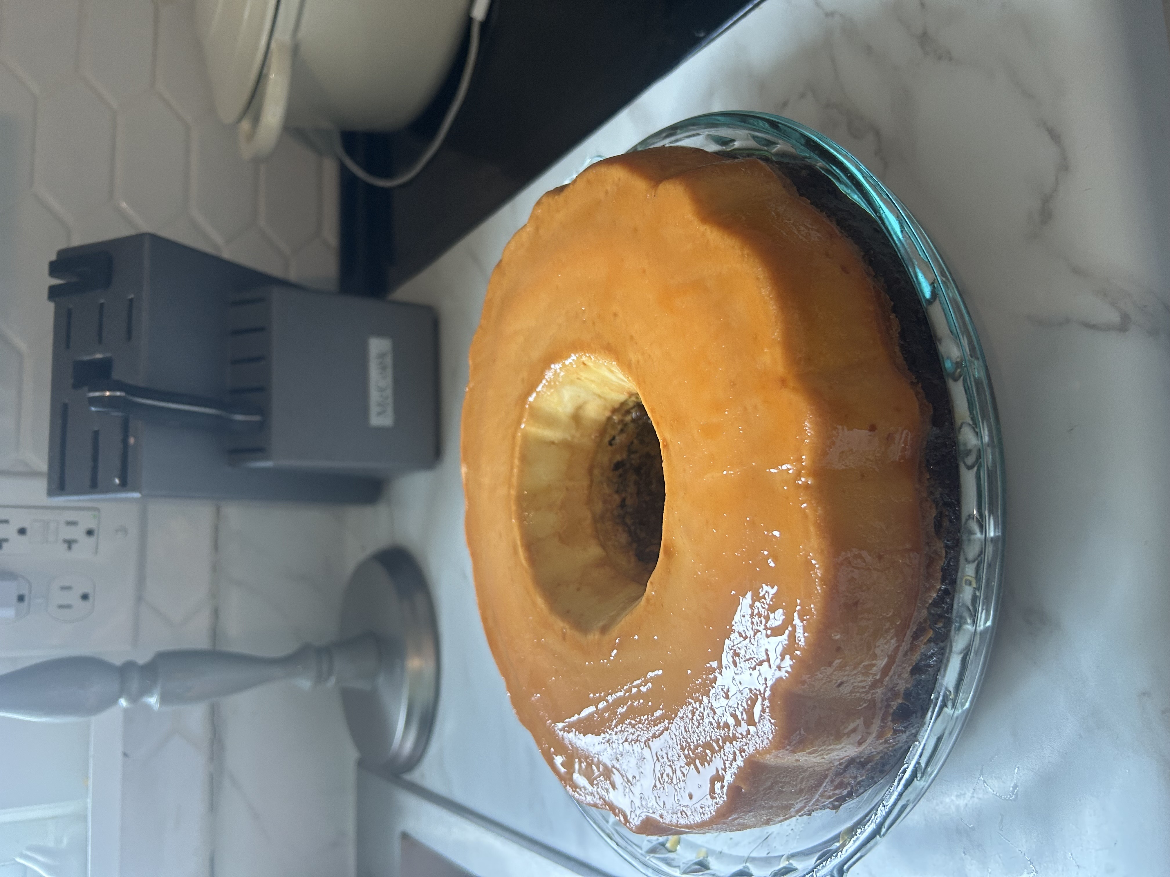 Flan by Treats by Paz